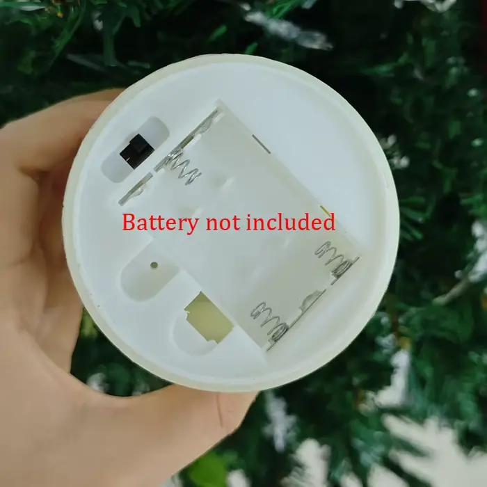 Bougie LED avec photo personnalisée commémorative de 6 pouces