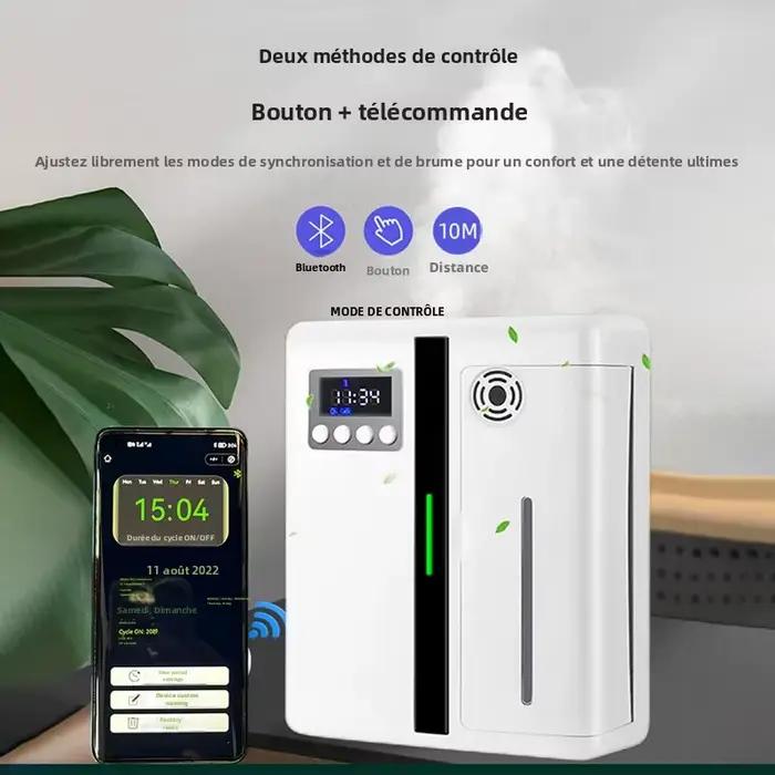 Diffuseur d'arômes pour hôtel, usage commercial, machine à parfum d'intérieur, Bluetooth intelligent, pulvérisation automatique, machine à parfum cinq étoiles