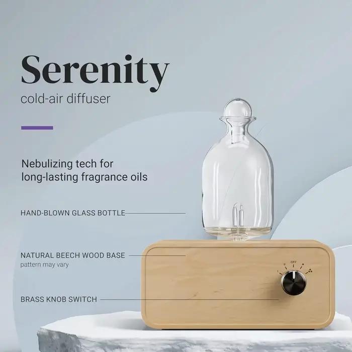 Diffuseur d'huiles essentielles nébulisant sans eau