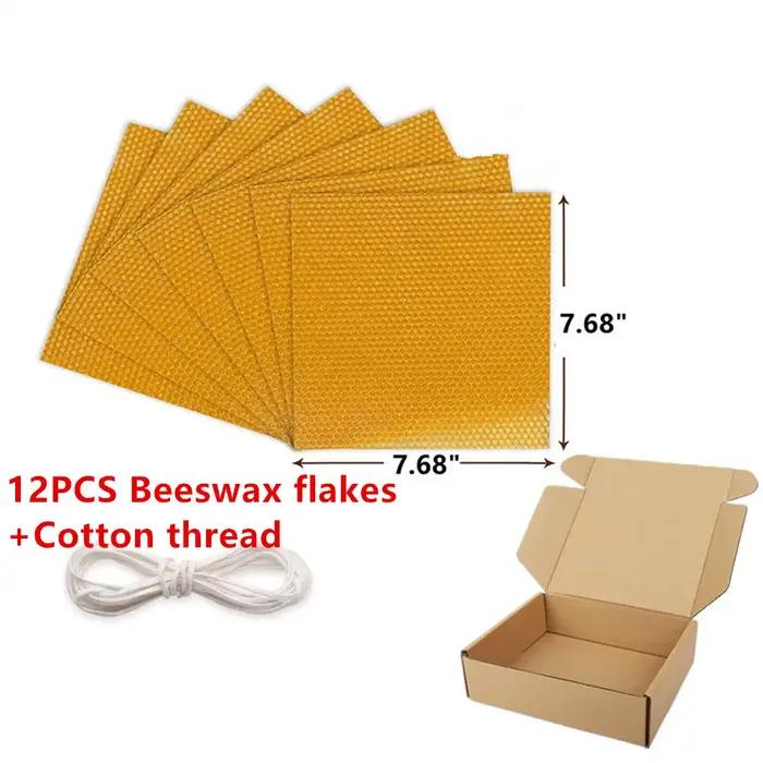Kit de feuilles fines en cire d'abeille