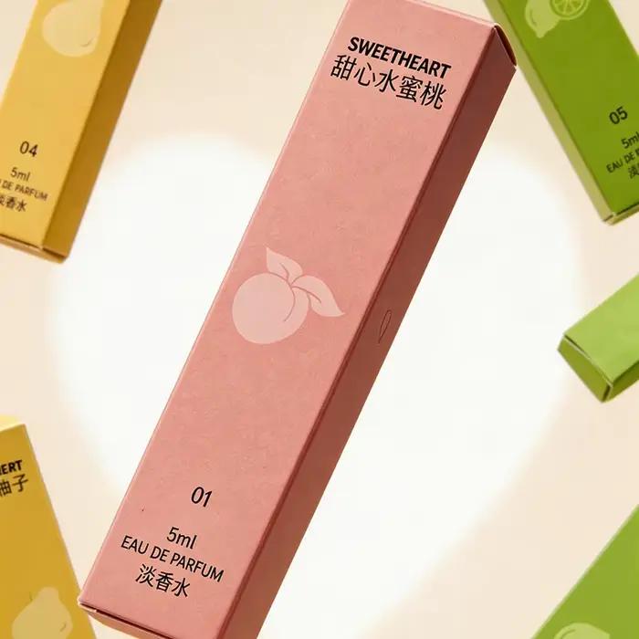 Coffret Cadeau de Parfums Miniatures Niche Frais et Fruité 7*5ml Longue Durée Pêche Coco Originales Haute Qualité pour Femme