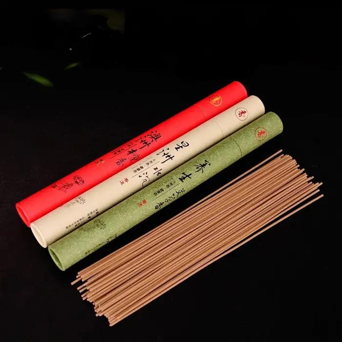 Bâtons d'encens en bois de santal naturel, arôme, cérémonie de bénédiction, priez bouddha, µ, thé ve
