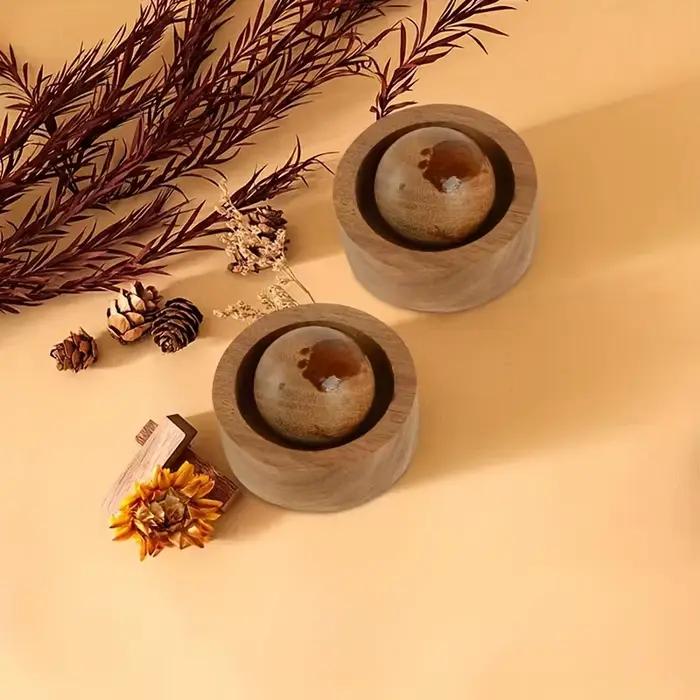 Mini-diffuseur d'huiles essentielles en bois pour éliminer les odeurs et déshydrater l'air maison voiture chambre salon salle de bain