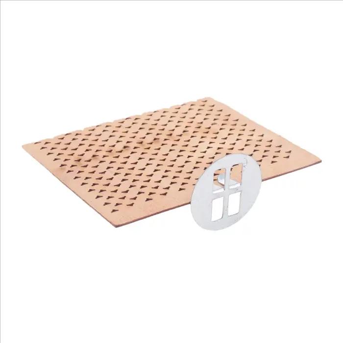 2.75X2.36 pouces mèches de bougie en bois pour bricolage fabrication de bougies