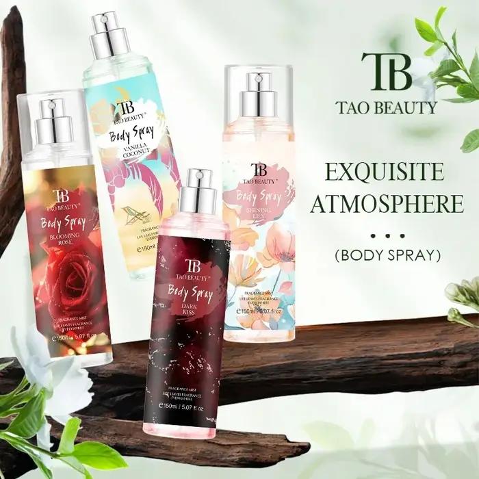 Le spray parfumé a un parfum floral discret et durable avec une note fruitée. C'est