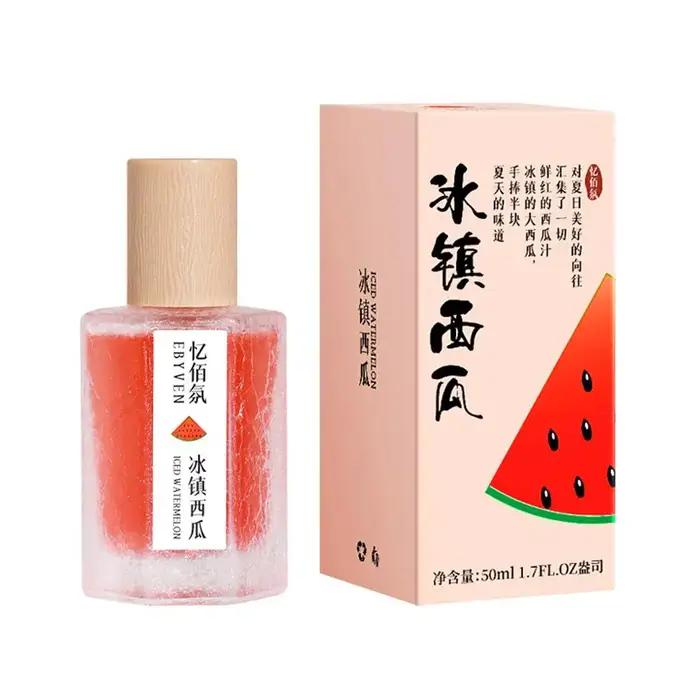 Parfum fruité frais unisexe, Spray corporel naturel et durable, usage quotidien, litchi, pêche, pastèque, parfum fruité