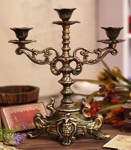 Chandelier Noble européen en fer sculpté Style européen pour Anniversaire Fêtes Familiales Soirées Intimes Occasions Spéciales