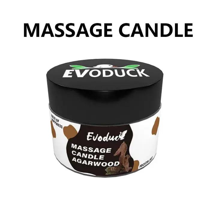 Bougie de massage à l'huile d'orange douce