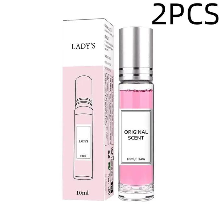 2 pièces Niche Unique longue durée huile essentielle parfum naturel frais rose 10ml parfum Portable