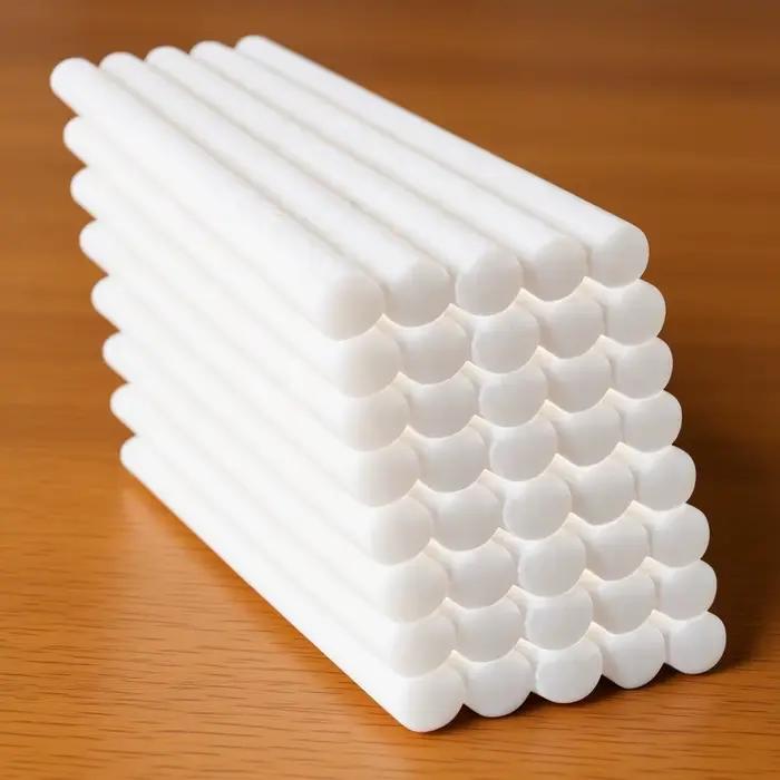 40 bâtonnets diffuseurs de rechange en fibre pour humidificateur, bâtonnets d'arôme pour diffuseur d'huiles essentielles, forte absorption d'eau