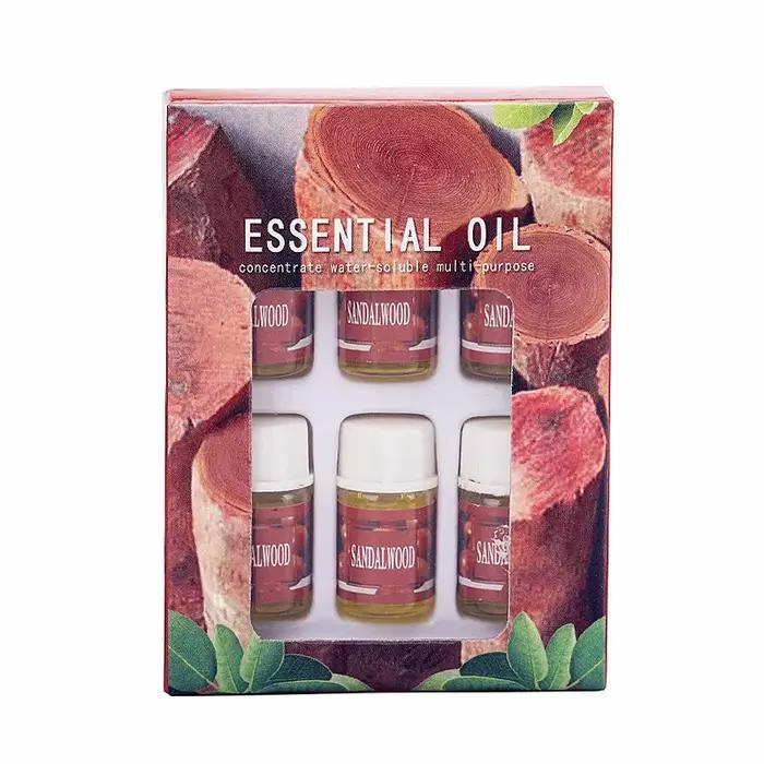 Diffuseur d'huile essentielle pour aromathérapie, humidificateur en pierre naturelle, désodorisant pour plantes, parfum lavande, jasmin, 3ML, 6 pièces
