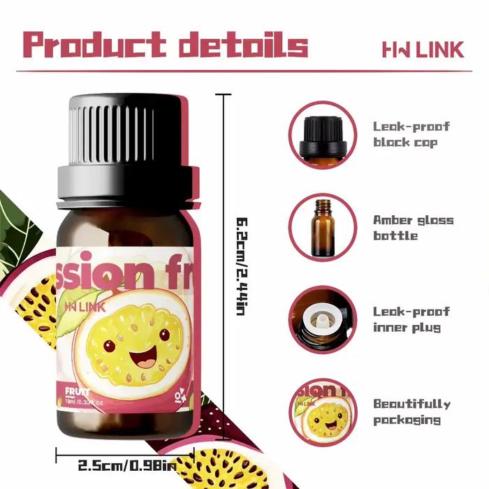 Huile essentielle de fruit de la passion 10 ml Huiles parfumées au