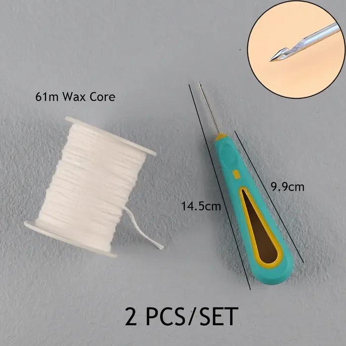 Mèches de bougie sans fumée en coton pré-ciré pour bricolage et couture, variété de couleurs pour décorations personnalisées et événements spéciaux
