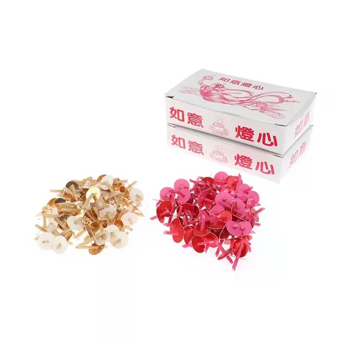 Kit DIY de fabrication de bougies à mèche de lampe à huile avec pince
