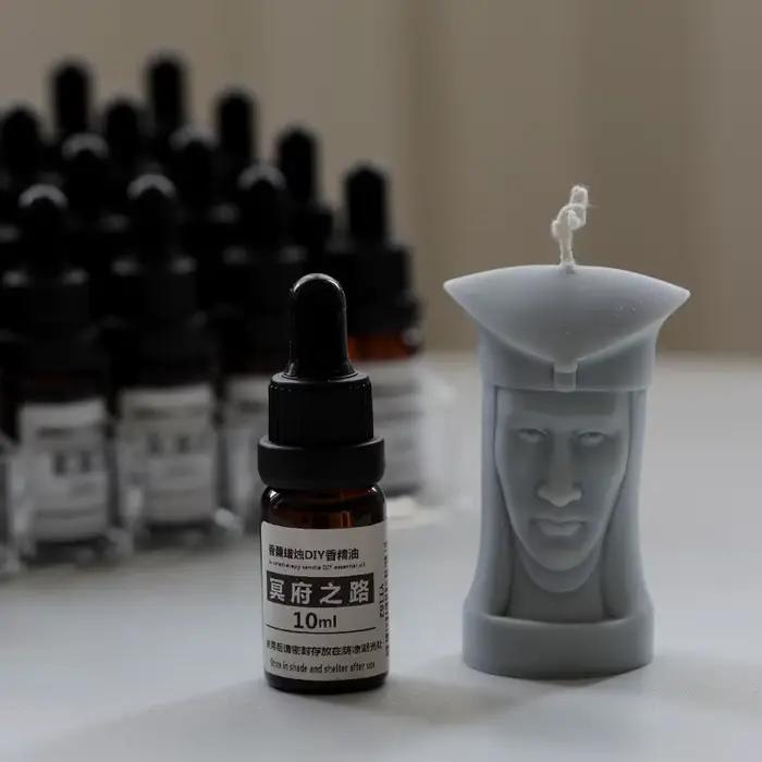 Essence soluble dans l'huile de parfum de bougie d'aromathérapie bricolage