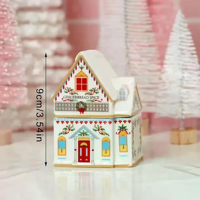 Mini pot de pain d'épices de noël