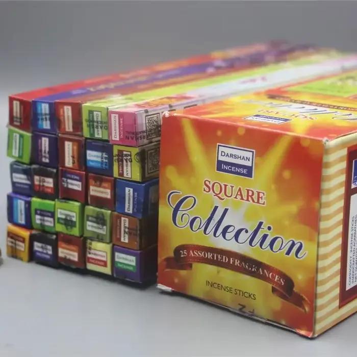 10/25 boîtes d'encens en bâtonnets Smell India