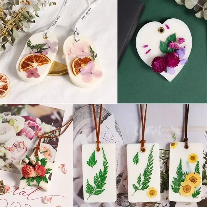 Bougie parfumée granulaire en cire de soja naturelle