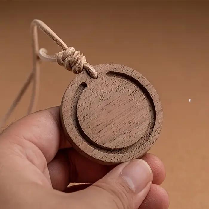 Diffuseur rond en bois de qualité supérieure