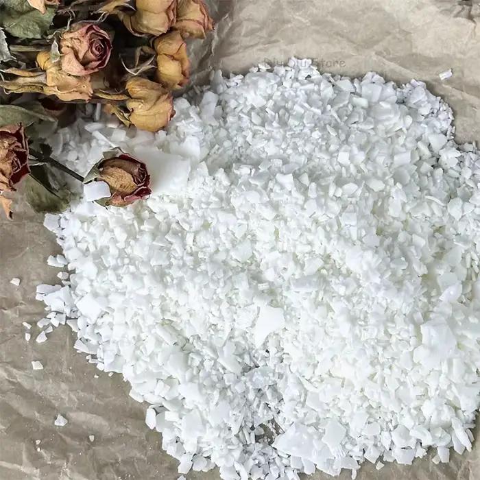 Matériel de bougie parfumée en cire de soja naturelle