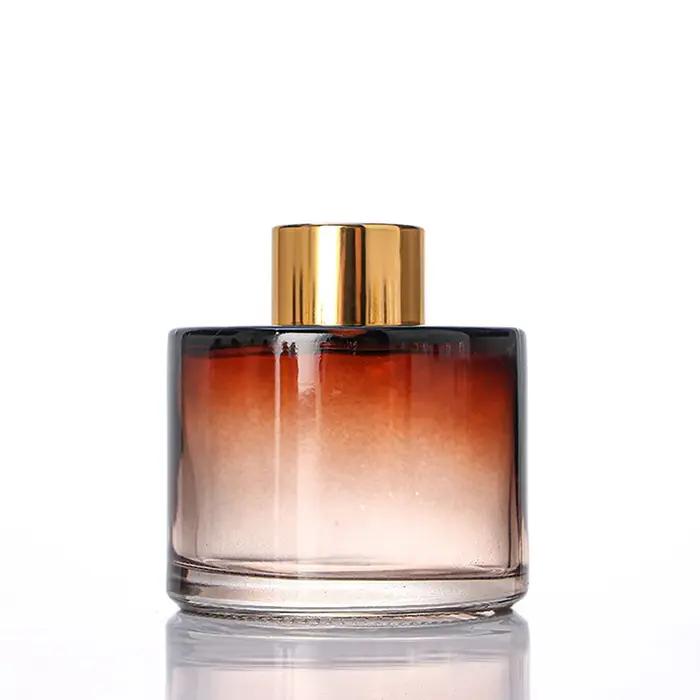 Bouteille vide en verre d'aromathérapie de 150ml, diffuseur de parfum en rotin pour l'intérieur de la voiture, diffuseur de parfum pour la décoration du véhicule