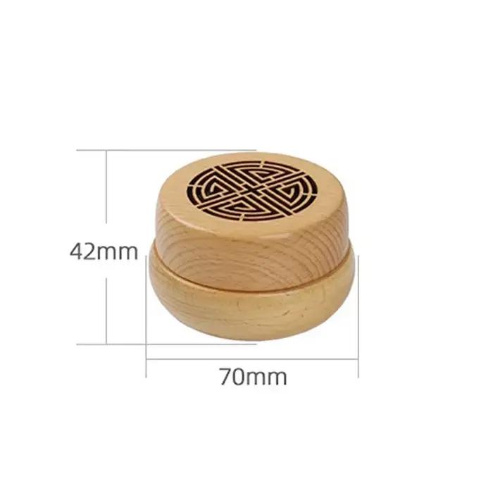Boîte en bois de parfum Antique Portable JETTING pour salon chambre à coucher voiture bien-être ambiance personnelle