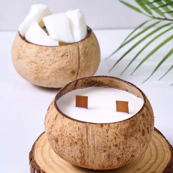 Cire de coco blanche naturelle 1LB en gros pour bougies DIY