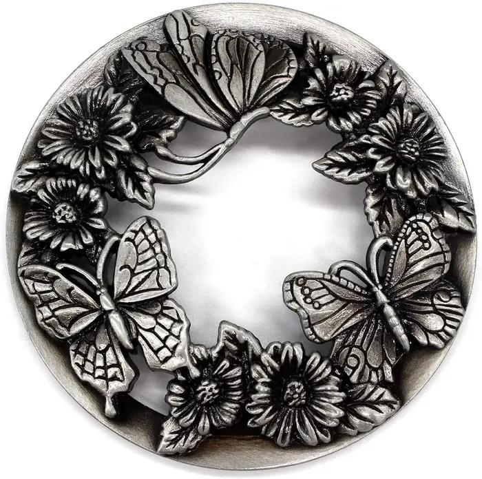 Couvercle de bougie Antique en Bronze/or/argent