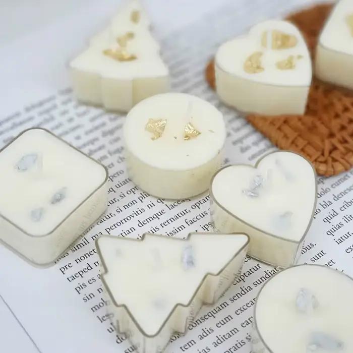 Bougie parfumée en flocons de cire de soja naturelle