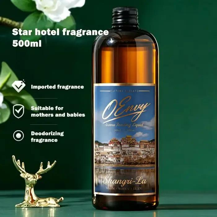 Huile essentielle d'aromathérapie sans flamme, huile parfumée longue durée, huile liquide pour la maison, l'hôtel, le SPA, huile de remplacement parfumée