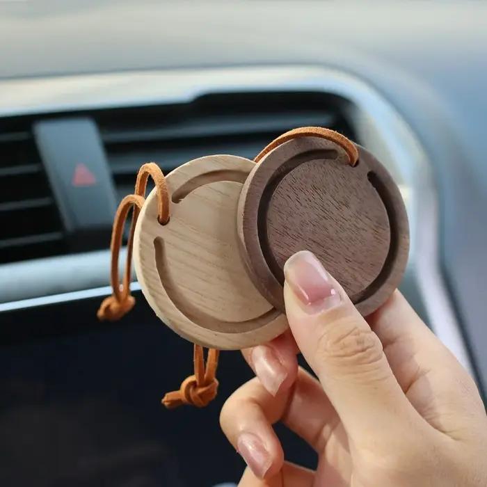 Diffuseur d'arôme en bois pour rétroviseur de voiture