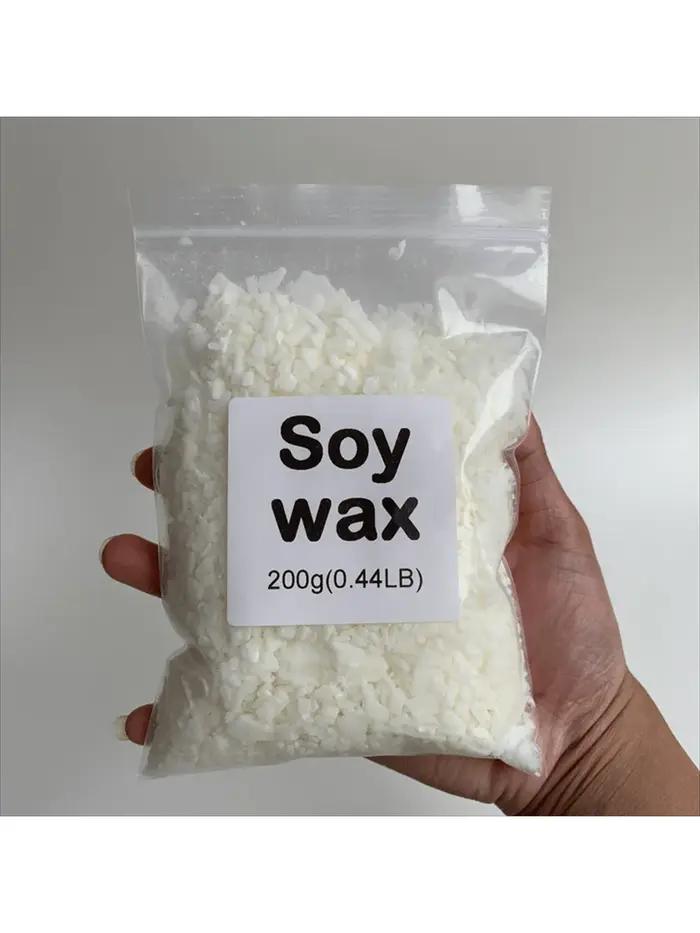 50g-1000g 100% cire de soja naturelle Paraffine matériel pré-soy cire-noyau blocs de cire de soja naturelle pour bougies maison de haute qualité