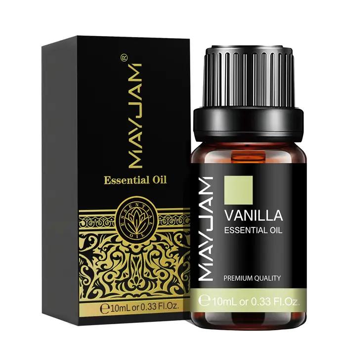 MAYJAM 1PCS Huiles essentielles aromatiques parfum vanille pour l'aromathérapie, humidificateur, dif