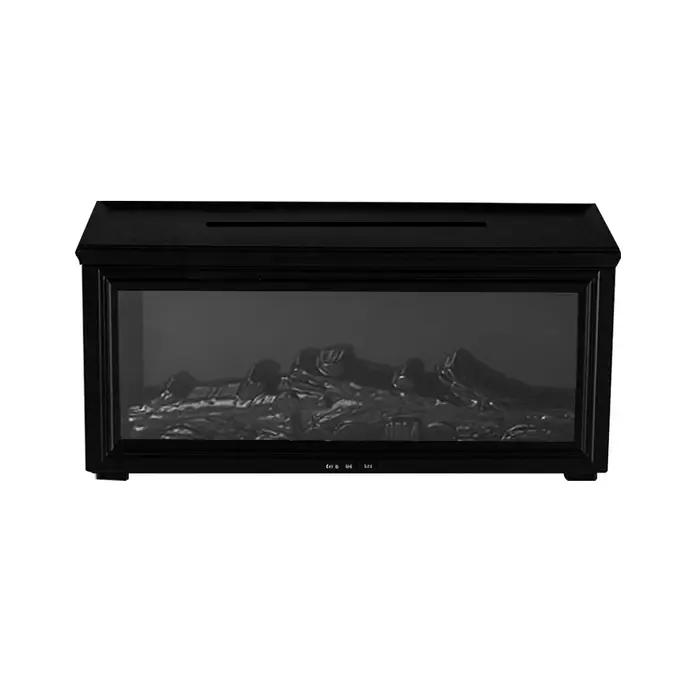 Humidificateur d'air aromatique, diffuseur d'huile essentielle de cheminée à flamme, machine à brume fraîche USB de bureau, diffuseur d'arôme ultrasonique avec télécommande