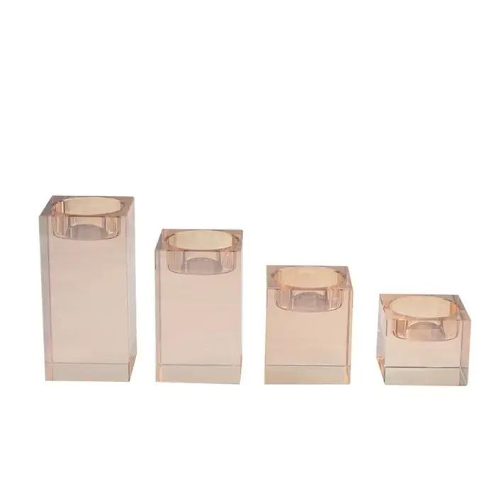 Porte-bougies romantiques étincelants 4/6/8/10 CM