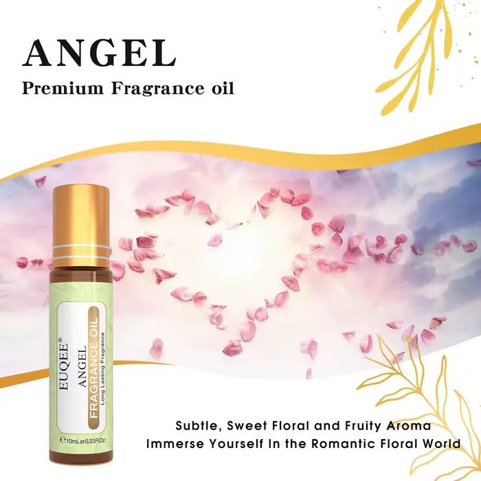 Huile essentielle EUQEE Ange Noix de Coco Vanille 10ml facile à transporter parfum corporel aromathérapie longue durée à offrir pour femme occasions spéciales