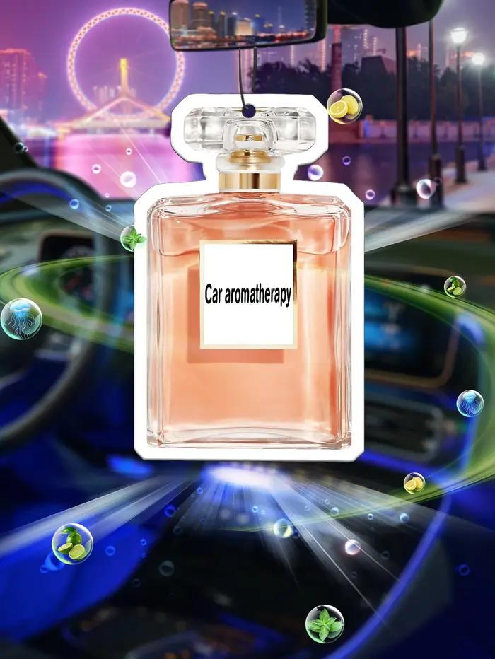 Diffuseur de parfum pour voiture en forme de flacon