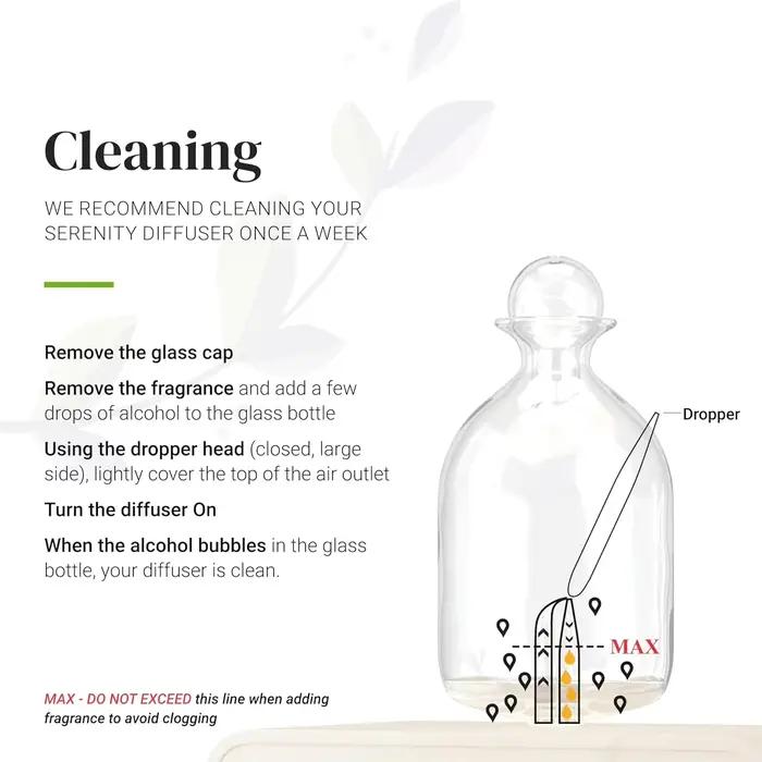 Diffuseur d'huiles essentielles nébulisant sans eau