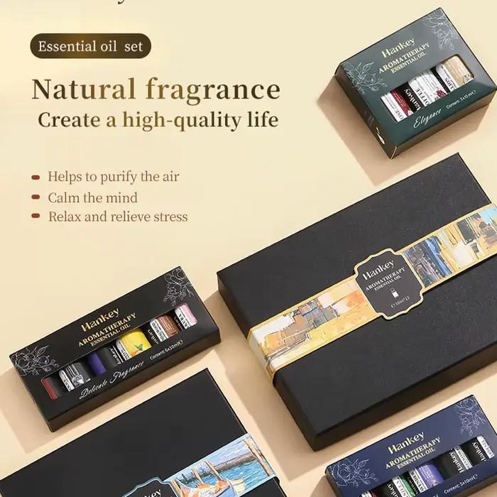 Coffret cadeau d'huiles essentielles