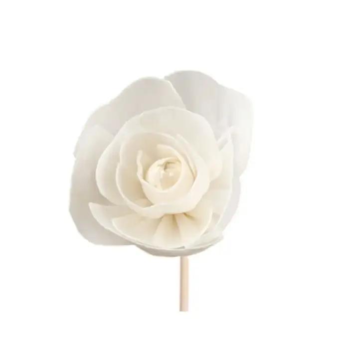 Diffuseur de parfum, huile aromatique, décoration d'intérieur, aromathérapie, diffuseur de parfum en rotin, fleur artificielle