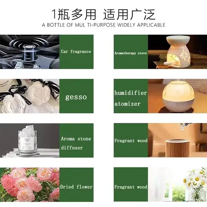 Huiles essentielles aromathérapie végétale 19 saveurs parfum d'ambiance pour purifier et embellir votre maison occasions spéciales