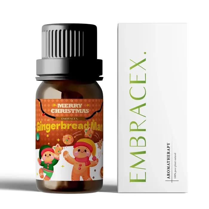 Huiles Essentielles de Noël Parfum de Fête Huile Aromathérapie Cadeau de Noël pour Maison Atmospère Chaleureuse Occasions Spéciales