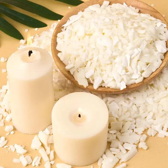 Cire de soja blanche pour artisanat faire soi-même fournit matériaux bricolage bougie parfumée sans aris occasions spéciales cadeaux personnalisés