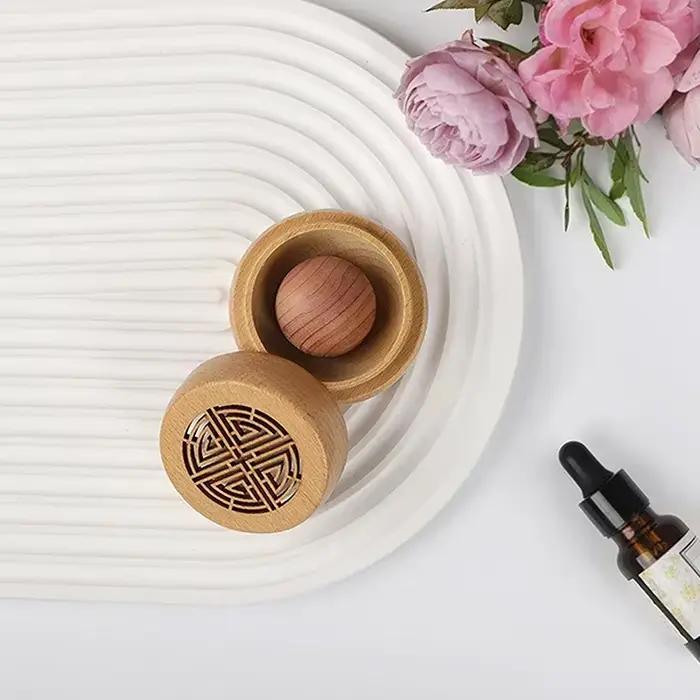 Boîte en bois de parfum Antique Portable JETTING pour salon chambre à coucher voiture bien-être ambiance personnelle
