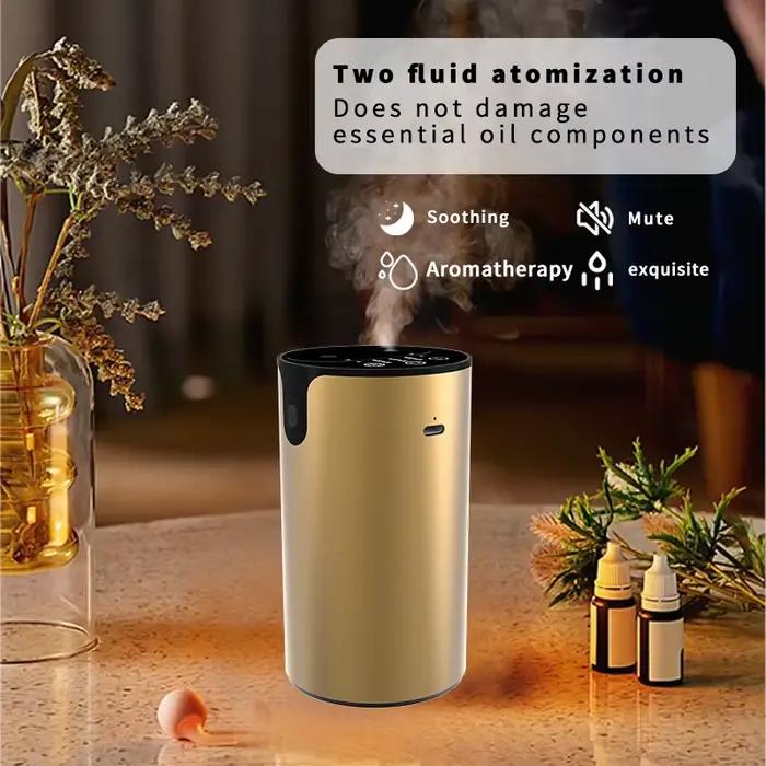 Diffuseur aromatique avec câble USB pour assainisseur d'air de voiture bureau maison machine à parfum double buse bien-être quotidien