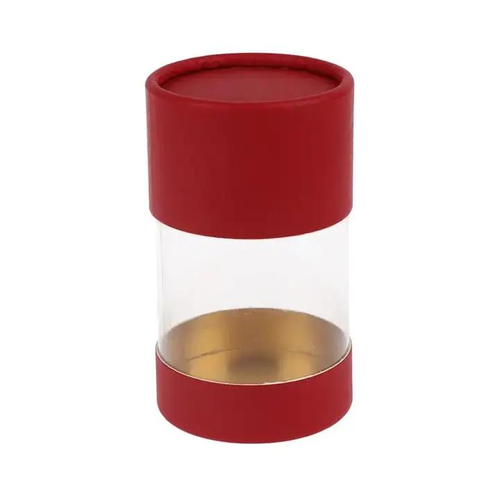 Boîte cylindrique artisanale pour le bricolage