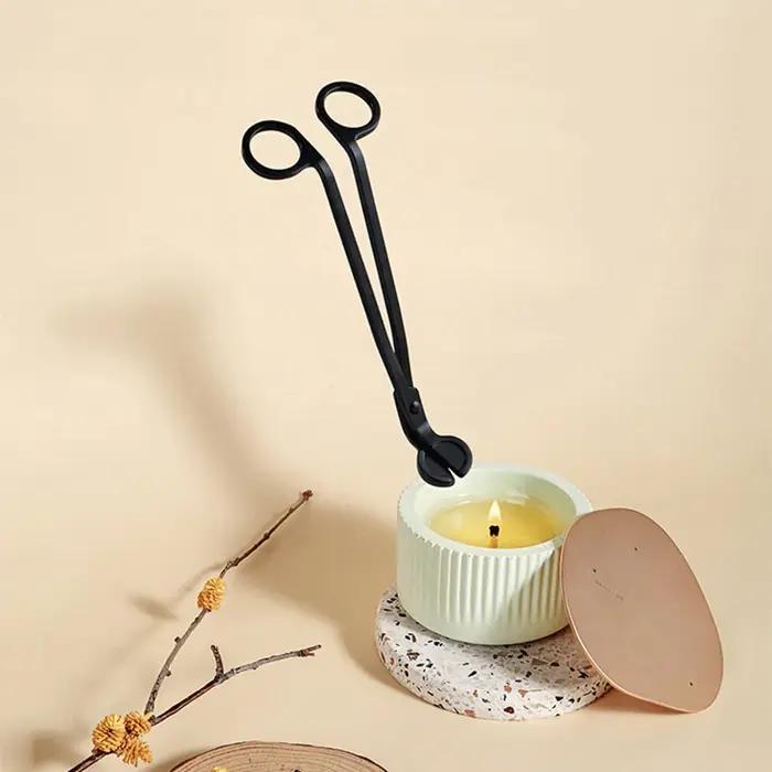 Cisailles à mèche pour bougie parfumée, 1 pièce
