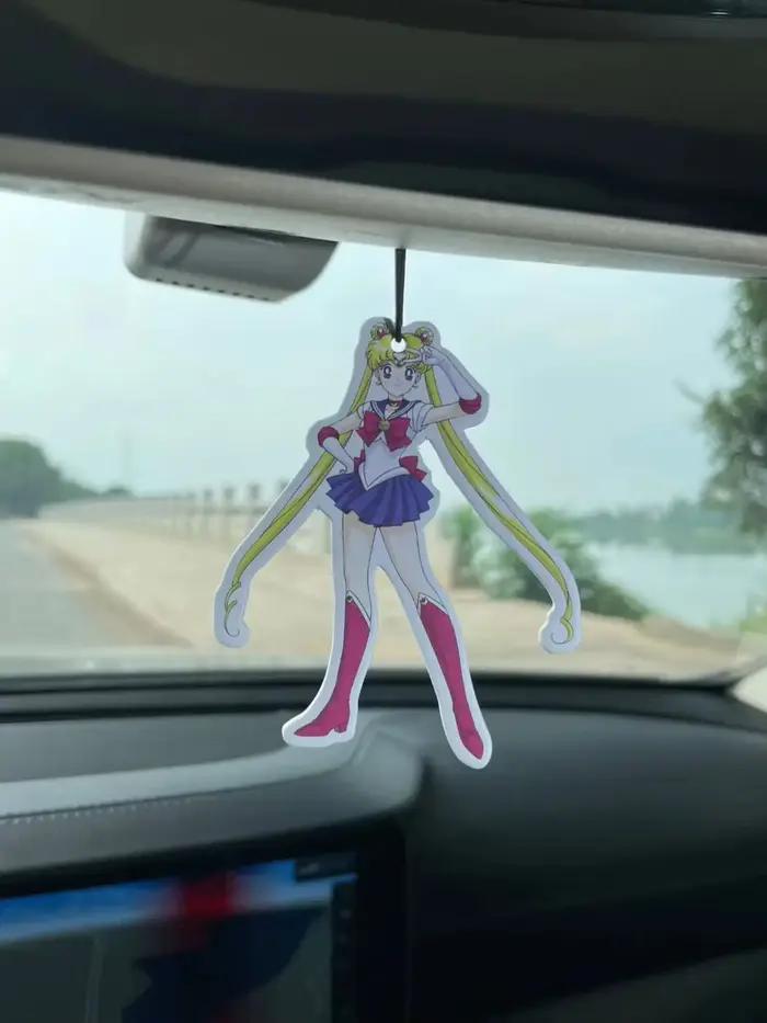 Parfum de voiture unisexe et désodorisant non toxique au parfum frais de dessin animé pour fille, ci