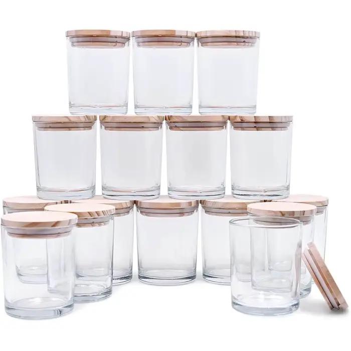 Pots de bougies épais de 200ml pour la fabrication de bougies