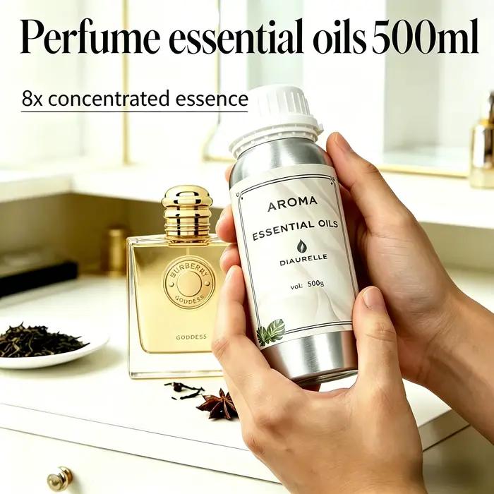 Diaurelle Hotels Huile de parfum longue durée 500ML - Arôme fort et rafraîchissant similaire à l'essence secrète Jadore